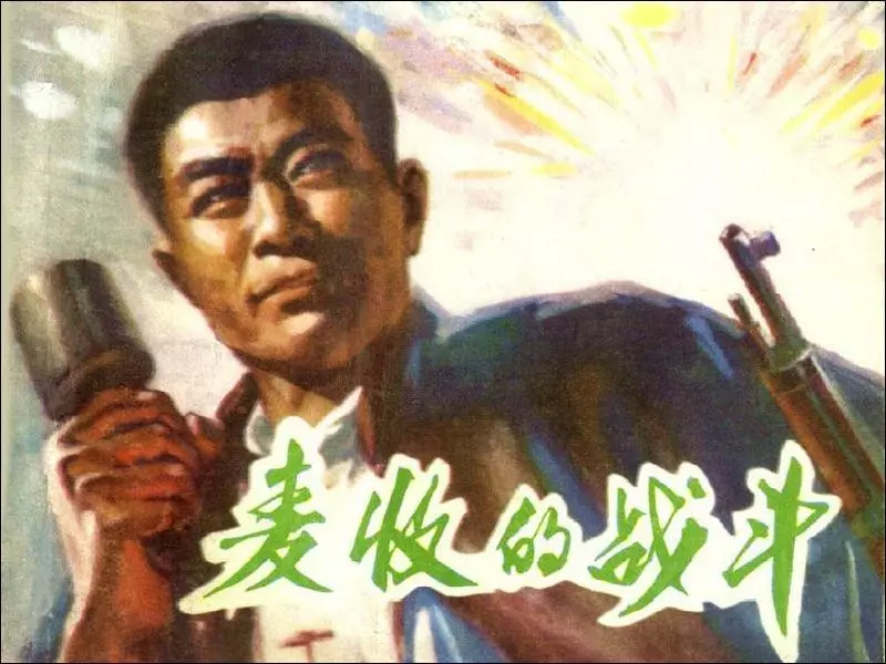 《麦收的战斗》连环画在线阅读 天津人民美术出版社1.webp