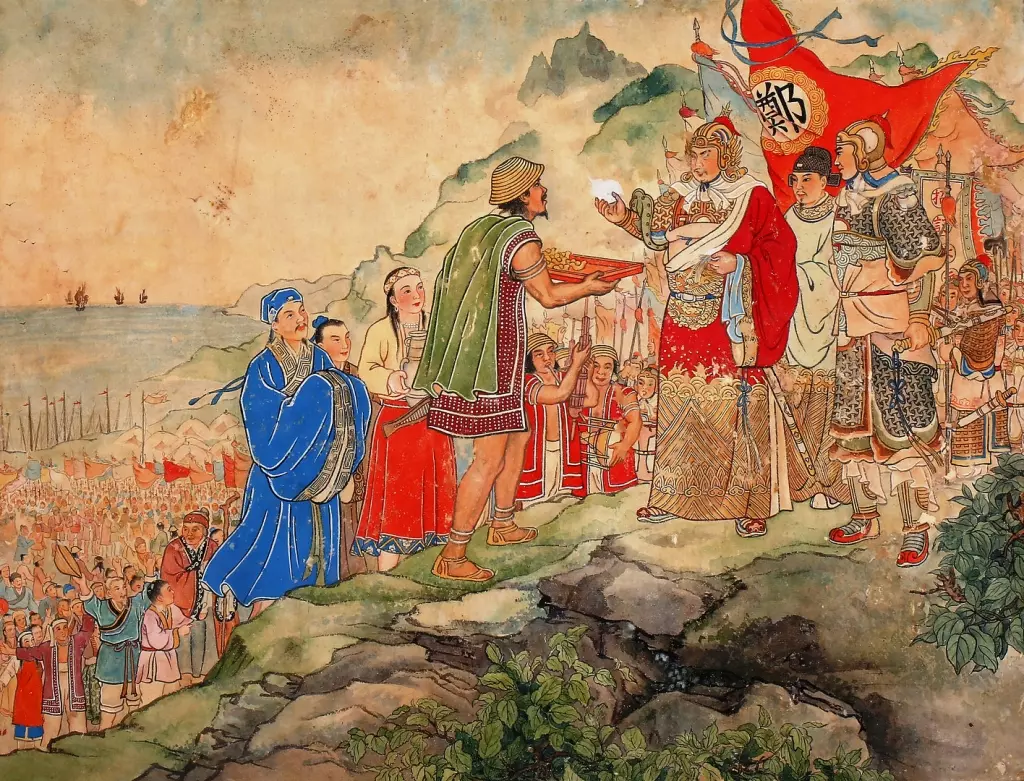 图赏：孔继昭年画作品之《郑成功》