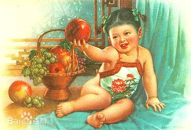 张碧梧年画