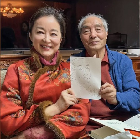 当林青霞遇到93岁的汪观清