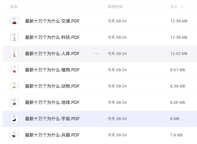 【书籍】最新十万个为什么pdf