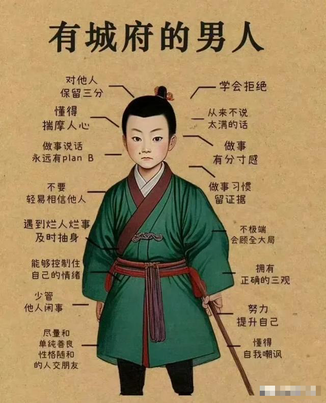 【终身学习】17句，1分钟学会城府深沉